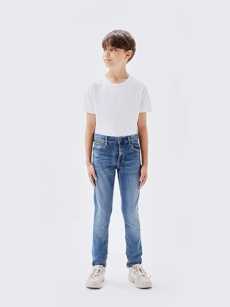 Name It Jungen Jeans Slim Fit Nkmtheo Blau | 152